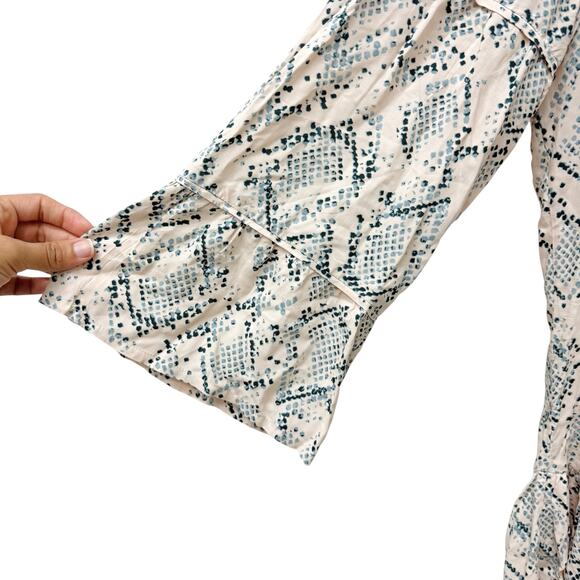 Vix Paula‎ Hermanny Nusa Ruffle Tunic Mini Dress Women’s Size Small - Picture 5 of 9